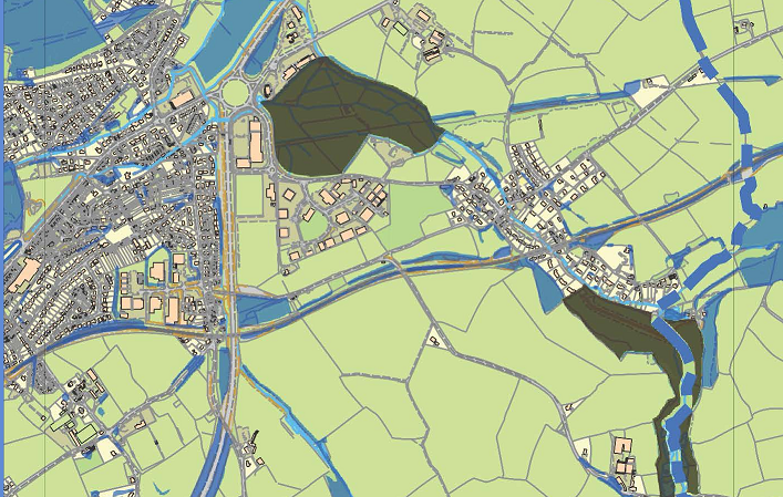 County Wildlife - East Hayle and  Angarrack [extract Map 21] | Hayle Neighbourhood Plan